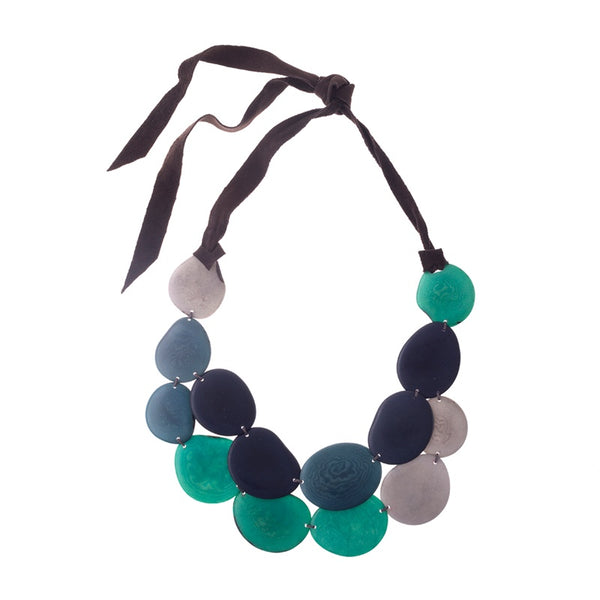2 Row Tagua Necklace.