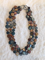 Mother-of-Pearl 3 Strand Necklace