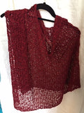 Seasonless Crocheted Knit Ponchos