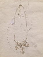 Baby's Breath 16" Adjustable Necklace.